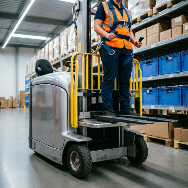 Electric High Lift Order Pickers